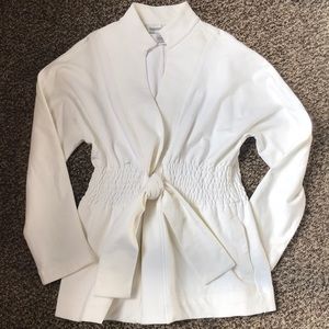 Bloomingdale cream blazer!